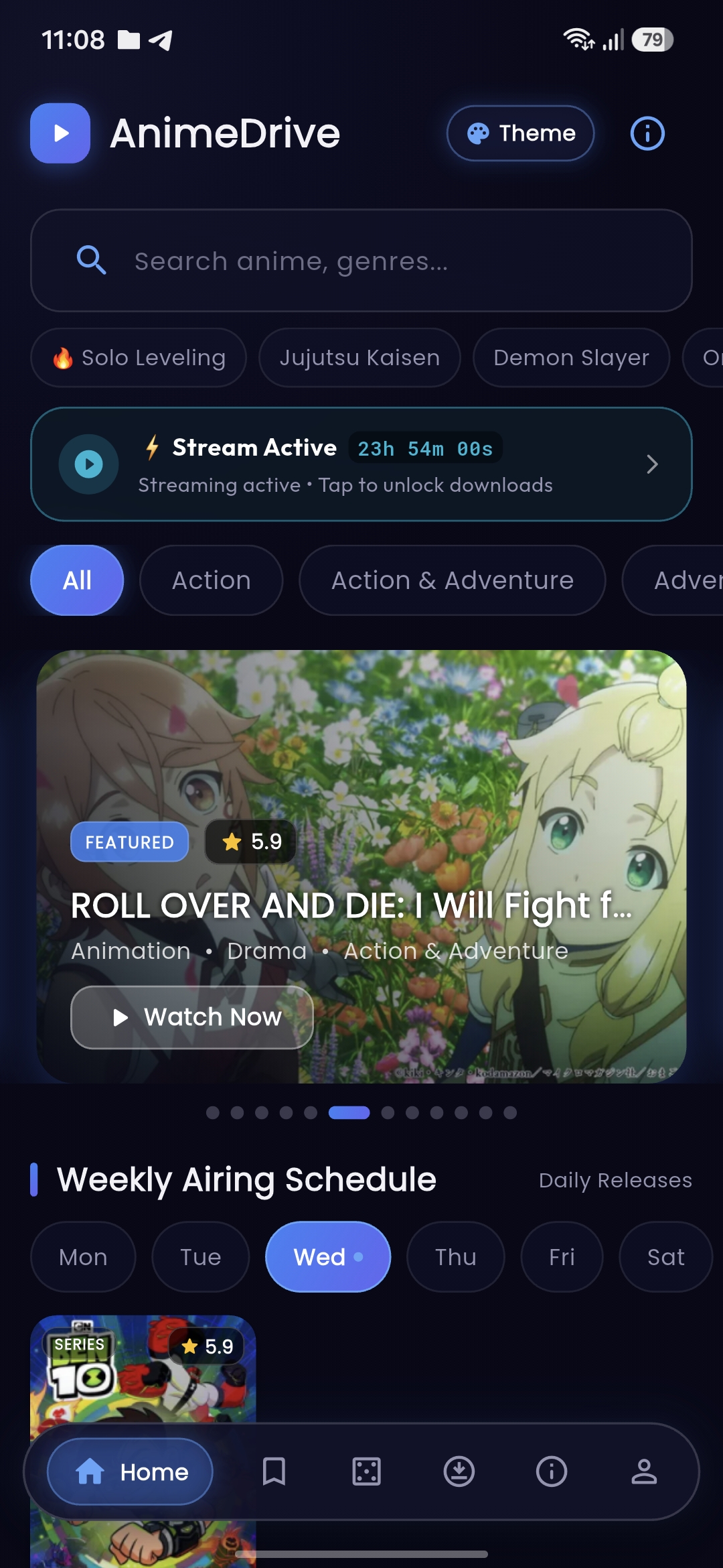 AnimeDrive App Preview